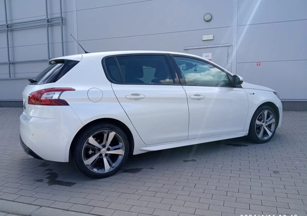 Peugeot 308 cena 39900 przebieg: 42252, rok produkcji 2017 z Jawor małe 232